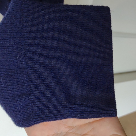 Men's Callaway "Night Sky Heather" Weather 1/4 Zip Washable Merino Wool Sweater - Picture 5 of 10